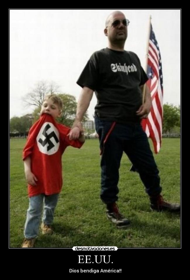 carteles estados unidos america dios bendiga desmotivaciones
