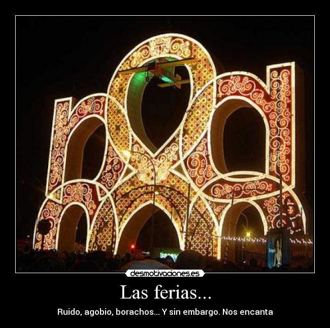 Las ferias... - 