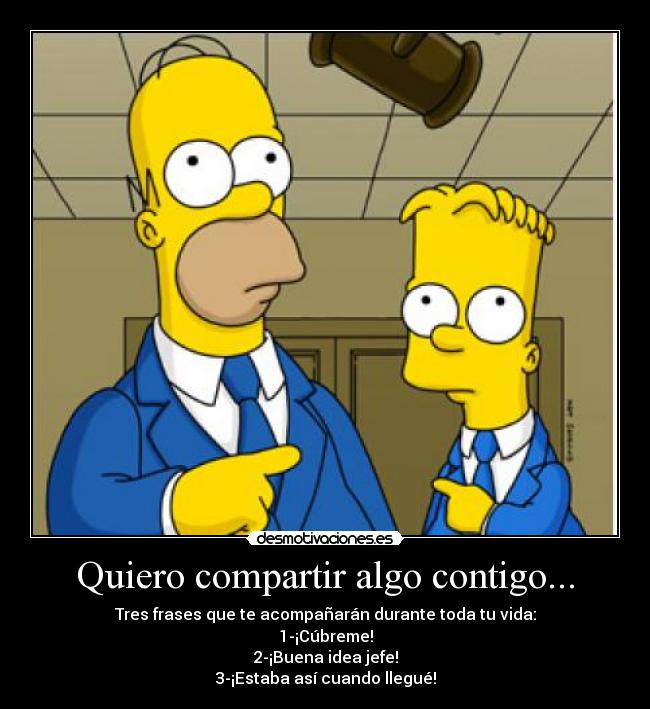 Quiero compartir algo contigo... - 