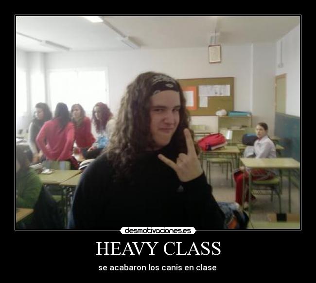 HEAVY CLASS - se acabaron los canis en clase