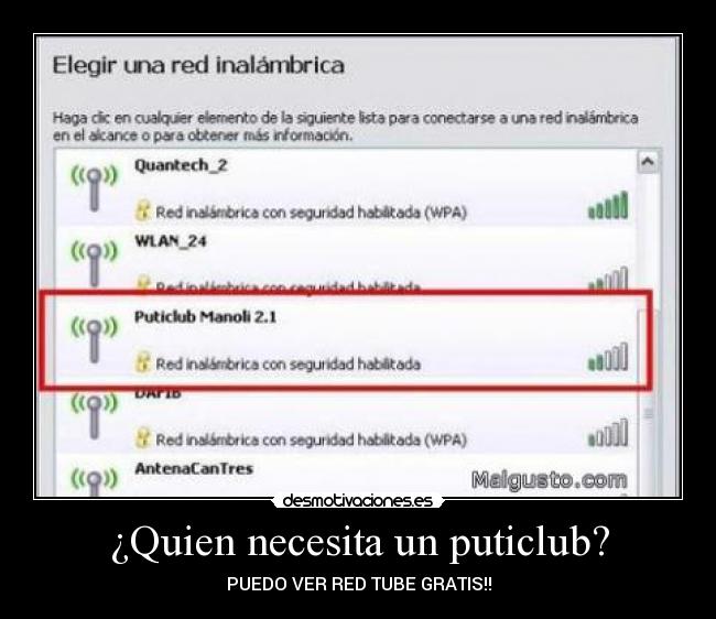 ¿Quien necesita un puticlub? - PUEDO VER RED TUBE GRATIS!!