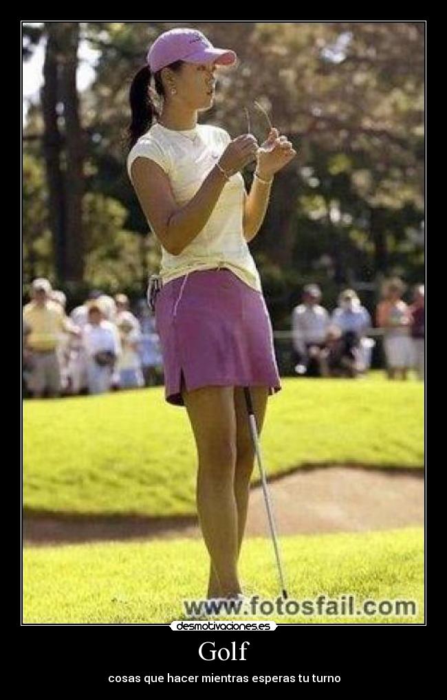 Golf - cosas que hacer mientras esperas tu turno