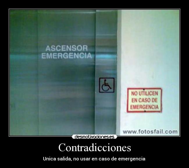 Contradicciones -
