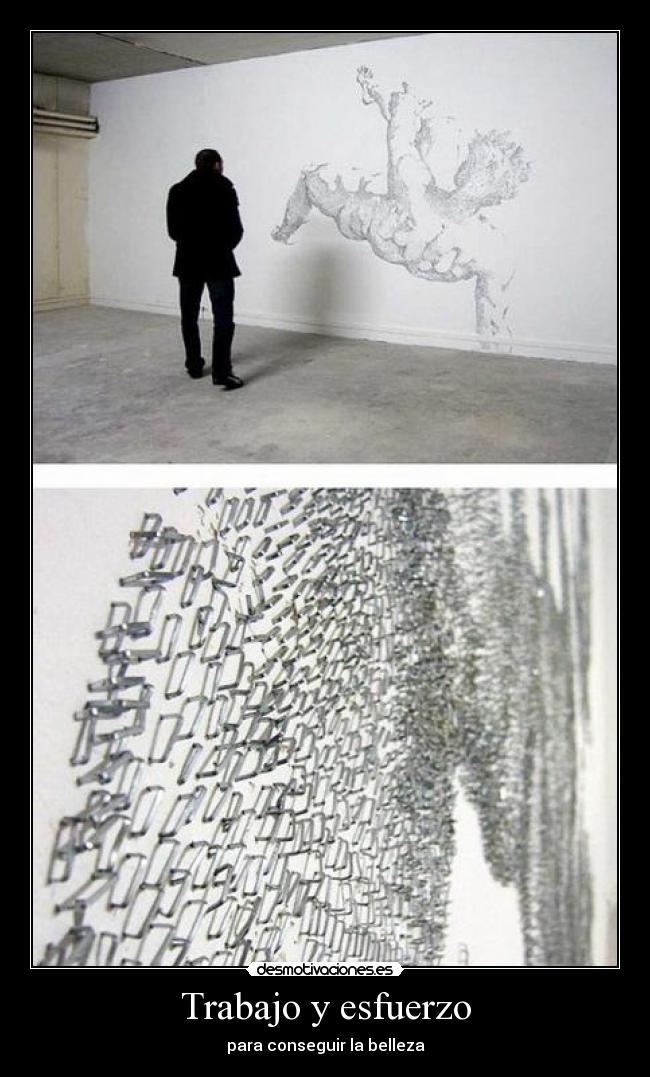 Trabajo y esfuerzo -