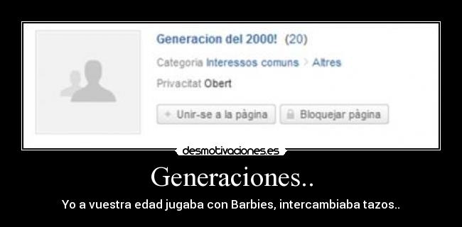 Generaciones.. - 