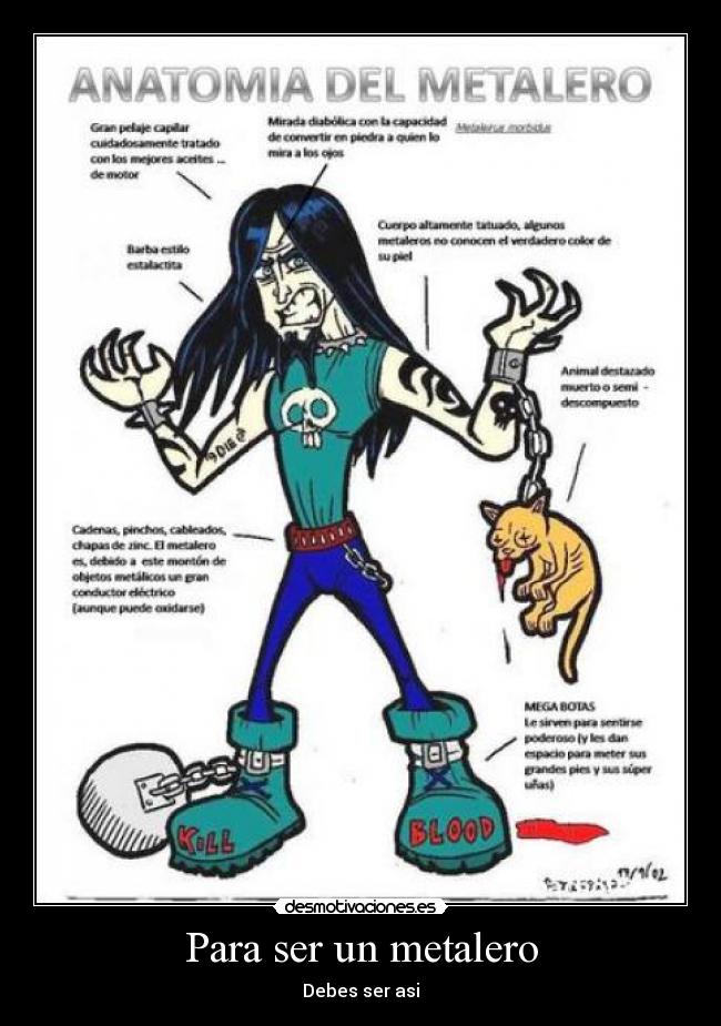 Para ser un metalero -