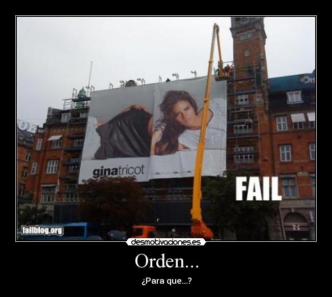 Orden... -