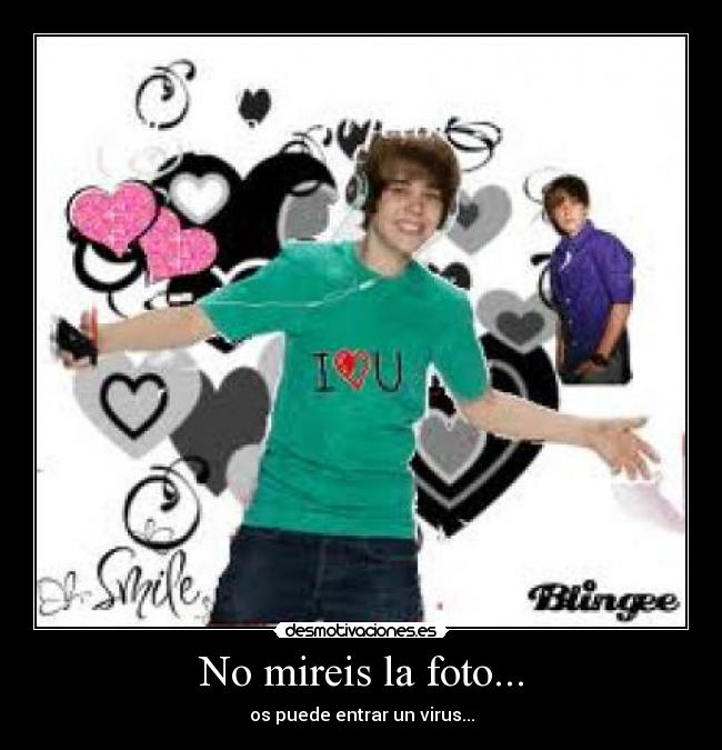 No mireis la foto... - os puede entrar un virus...