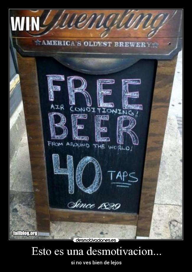 Esto es una desmotivacion... -