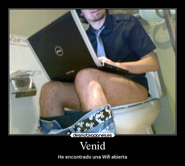 Venid - He encontrado una Wifi abierta