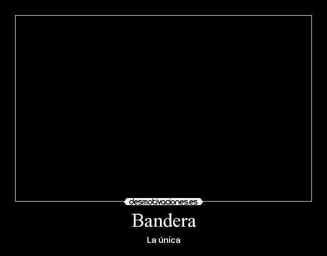 Bandera - La única