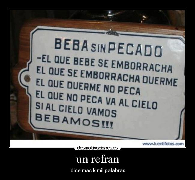 un refran - 