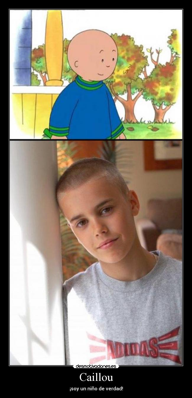 Caillou - ¡soy un niño de verdad!