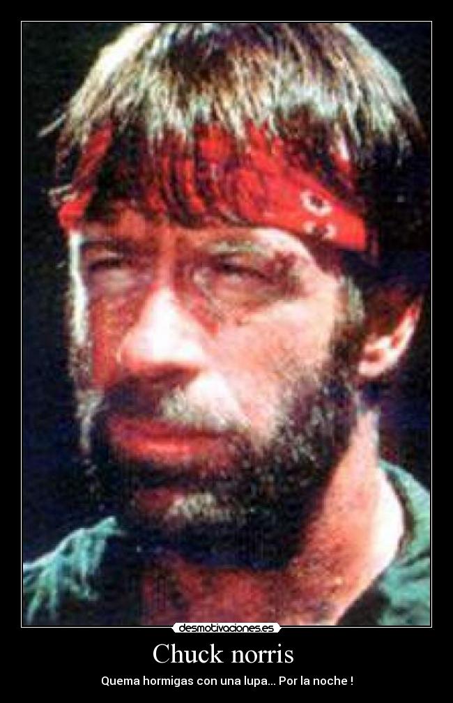 Chuck norris  - 