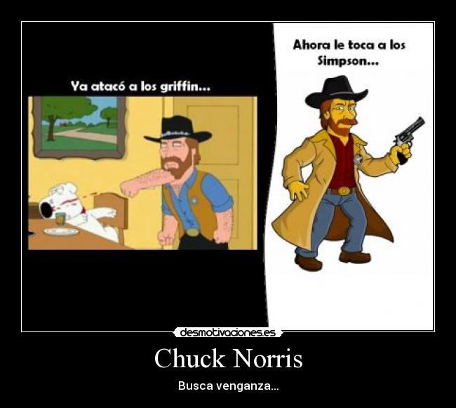carteles chuck norris piedra rota romper simpson grifin simpsons griffin padre familia family guy pistola desmotivaciones