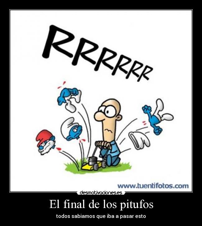 El final de los pitufos - 
