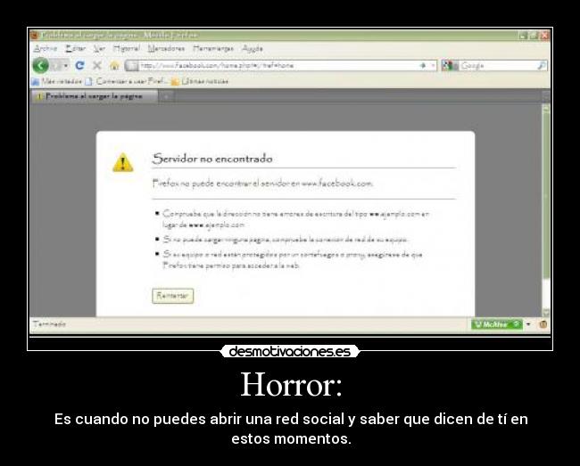 Horror: - 