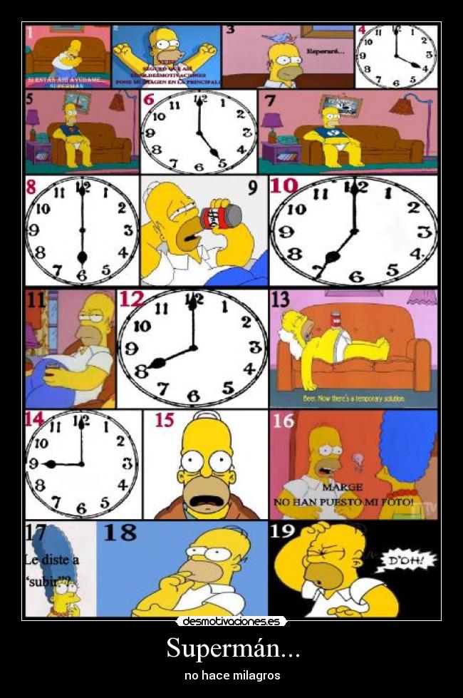 Supermán... - no hace milagros