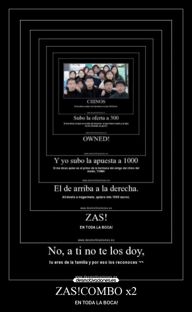 ZAS!COMBO x2 - EN TODA LA BOCA!