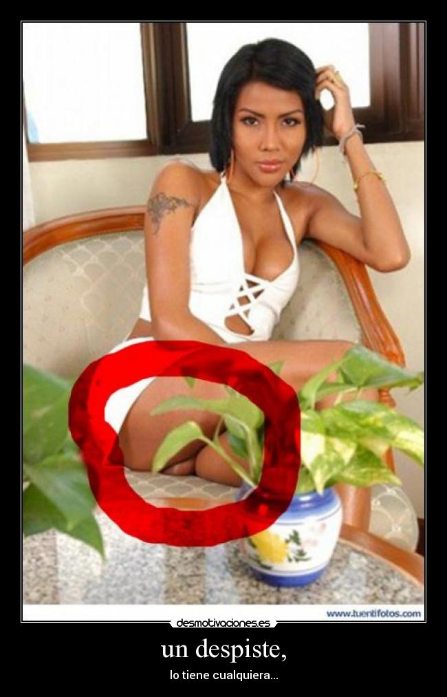un despiste, - lo tiene cualquiera...