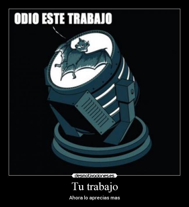 Tu trabajo -