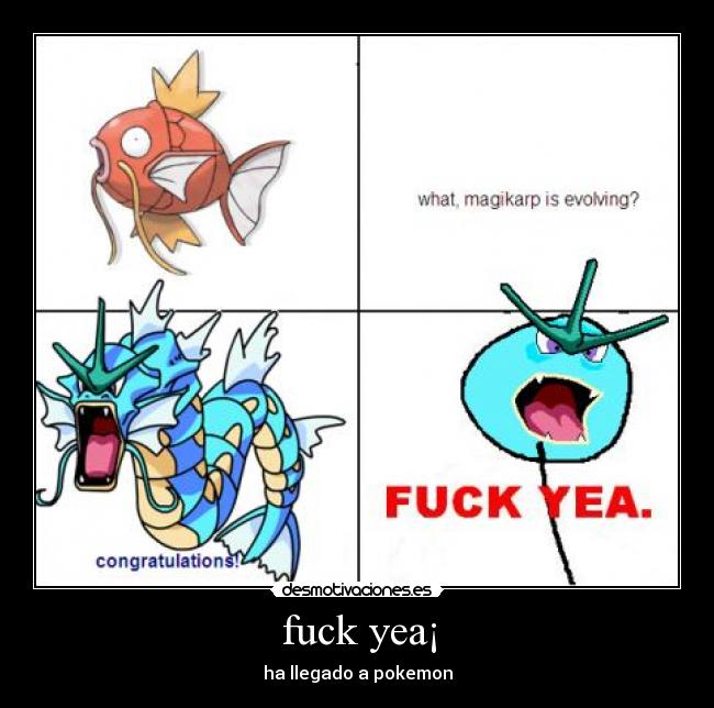 fuck yea¡ - ha llegado a pokemon