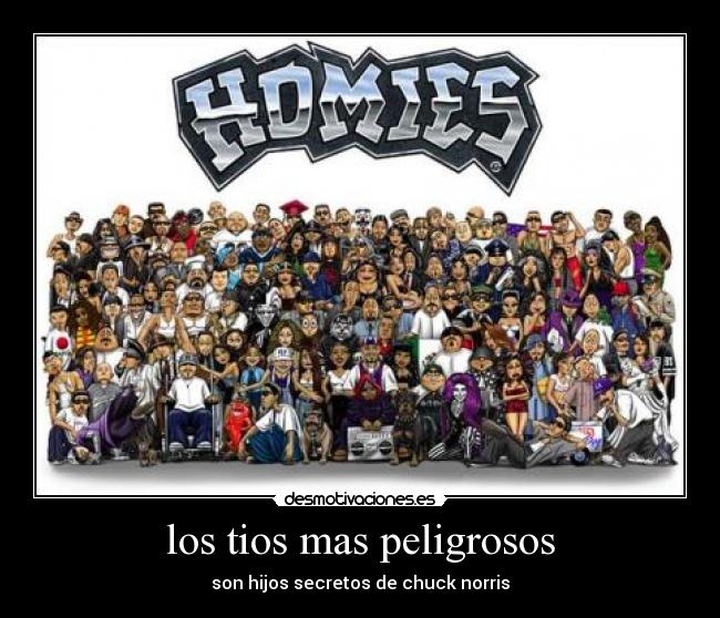 los tios mas peligrosos - son hijos secretos de chuck norris