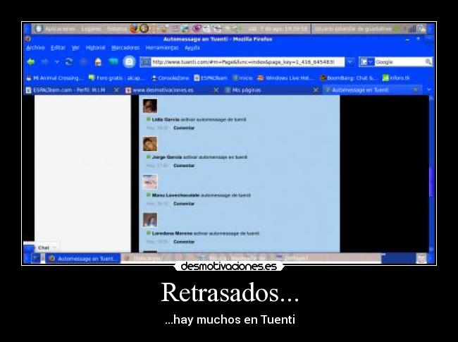 Retrasados... - ...hay muchos en Tuenti