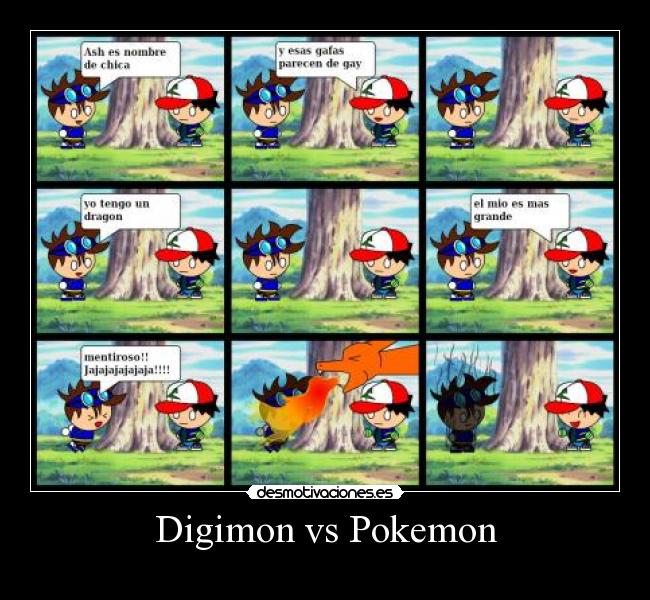 Digimon vs Pokemon - 