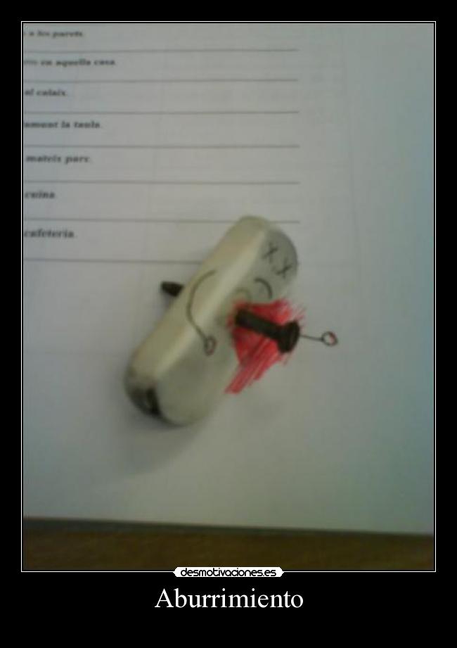 carteles aburrimiento goma desmotivaciones