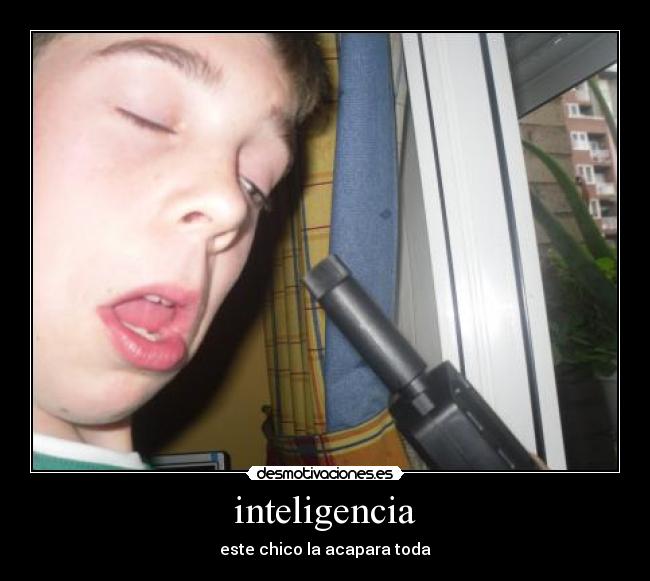 inteligencia - este chico la acapara toda