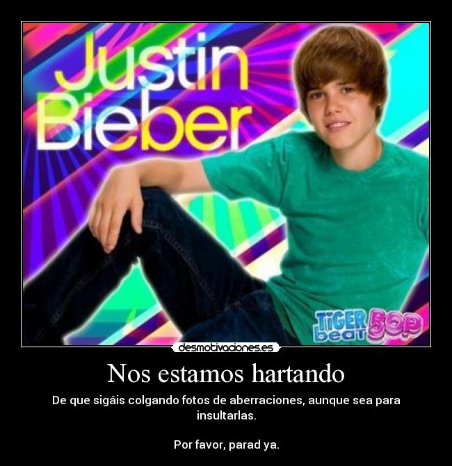 carteles justin desmotivaciones