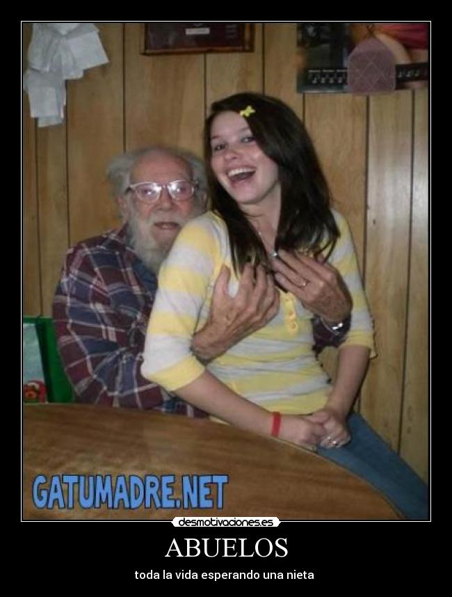 ABUELOS - toda la vida esperando una nieta