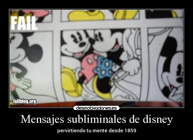 Mensajes Subliminales Disney