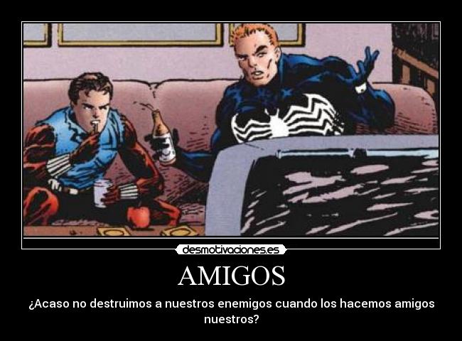 carteles amigos desmotivaciones