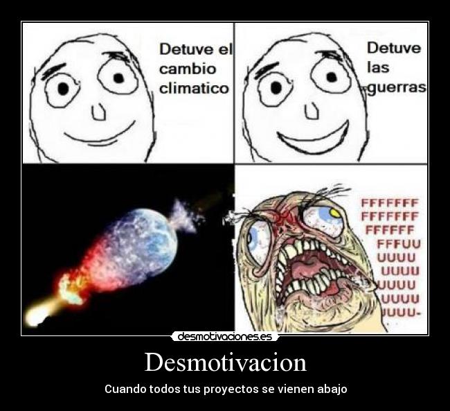carteles cambio climatico fu guerras desmotivaciones