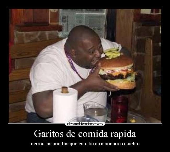 carteles comida desmotivaciones