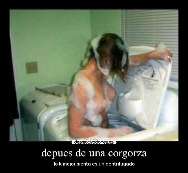 depues de una corgorza - lo k mejor sienta es un centrifugado