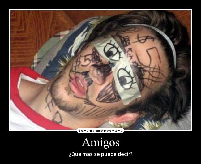 carteles amigos desmotivaciones