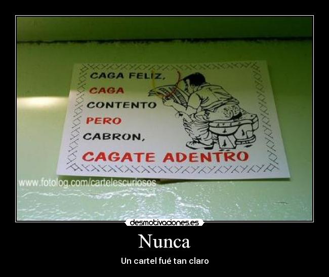 carteles  desmotivaciones