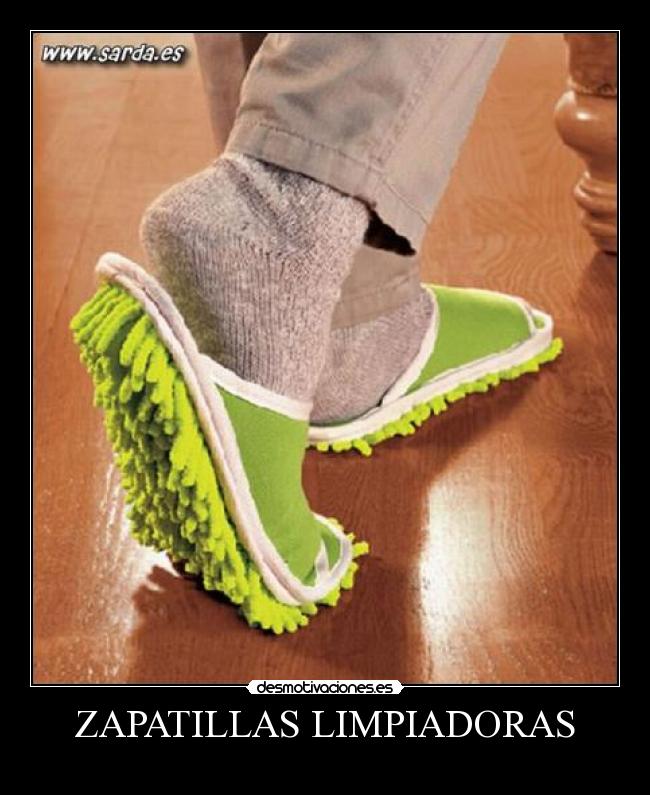 ZAPATILLAS LIMPIADORAS -