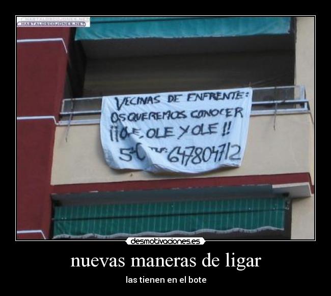 nuevas maneras de ligar - 