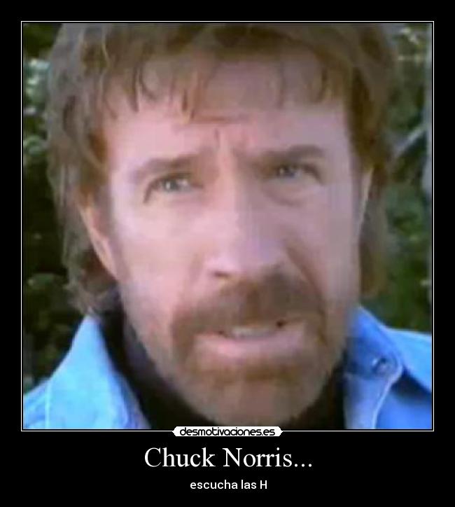 Chuck Norris... -