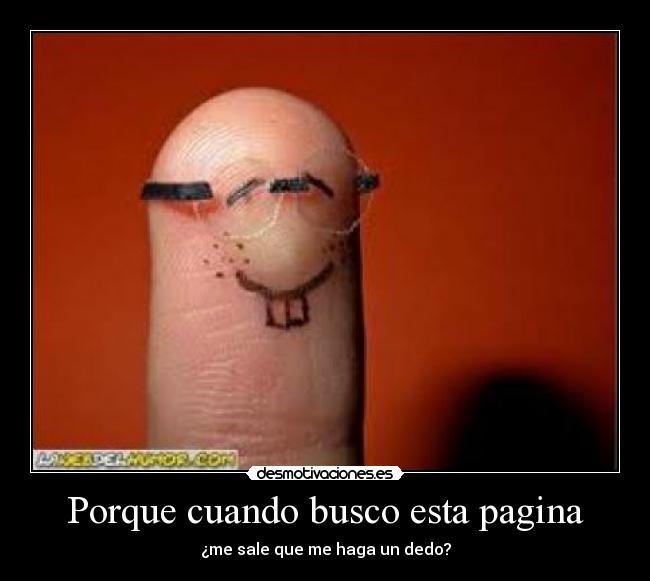 carteles dedo desmotivaciones