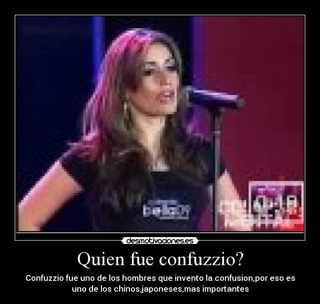 Quien fue confuzzio? - 