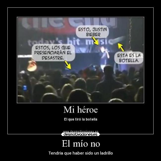 El mío no - Tendría que haber sido un ladrillo