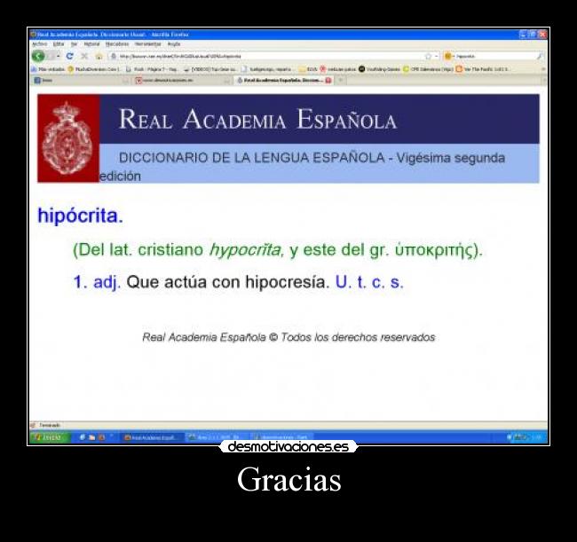 Gracias - Descripción
