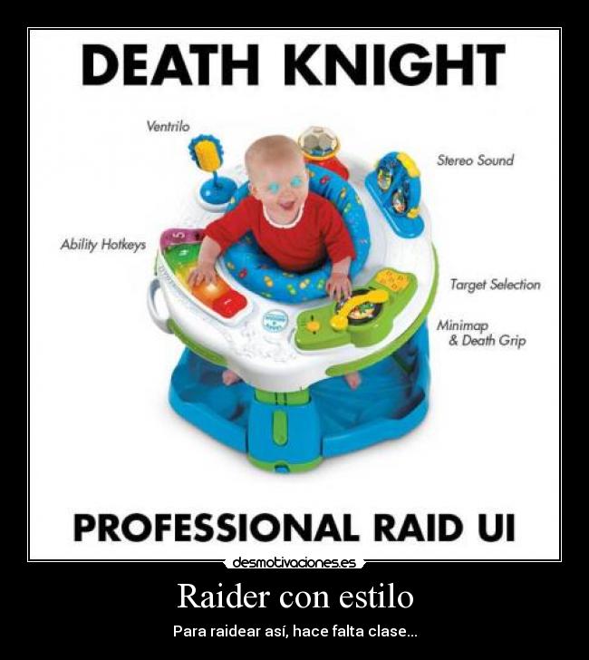 Raider con estilo -