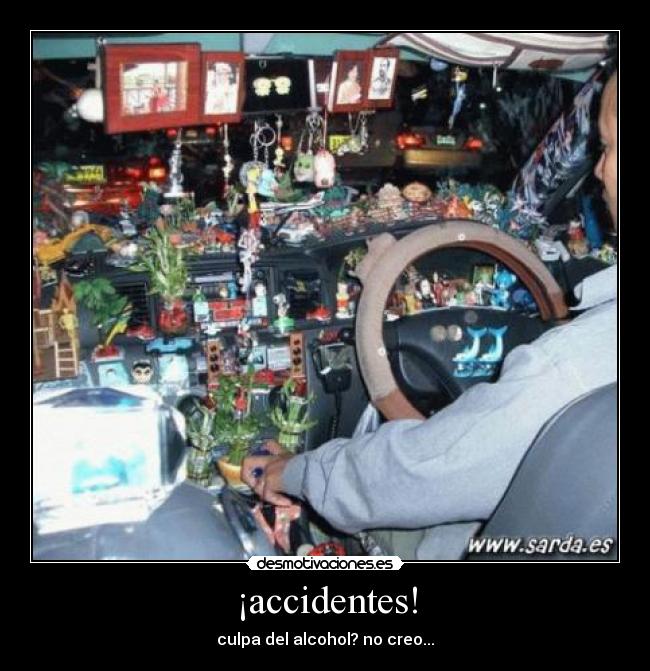 ¡accidentes! -