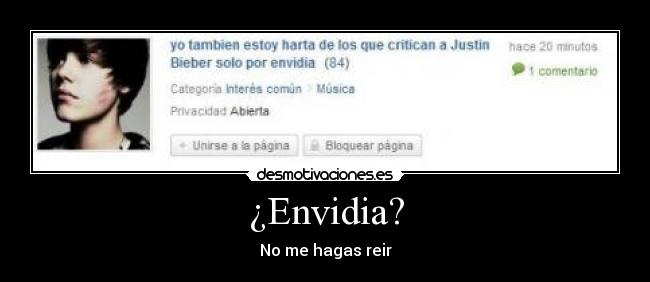 ¿Envidia? - 